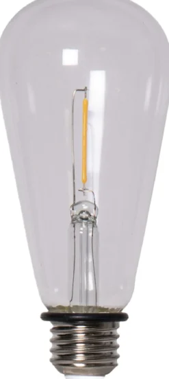 CORD SET Solcells sladdställ E27 200cm Svart IP44