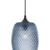 CORNELIA Taklampa 25cm Blå/Svart