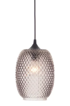 CORNELIA Taklampa 25cm Grå/Svart