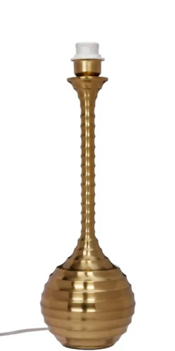 COTTEX Lampfot 50,5cm Borstad Mässing