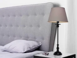 COTTEX Lampfot 47,5cm Svart