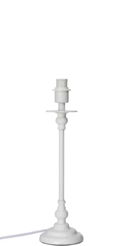 COTTEX Lampfot 39cm Vit