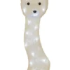CRYSTALO Dekorationsfigur Räv 30L 41,5cm Beige