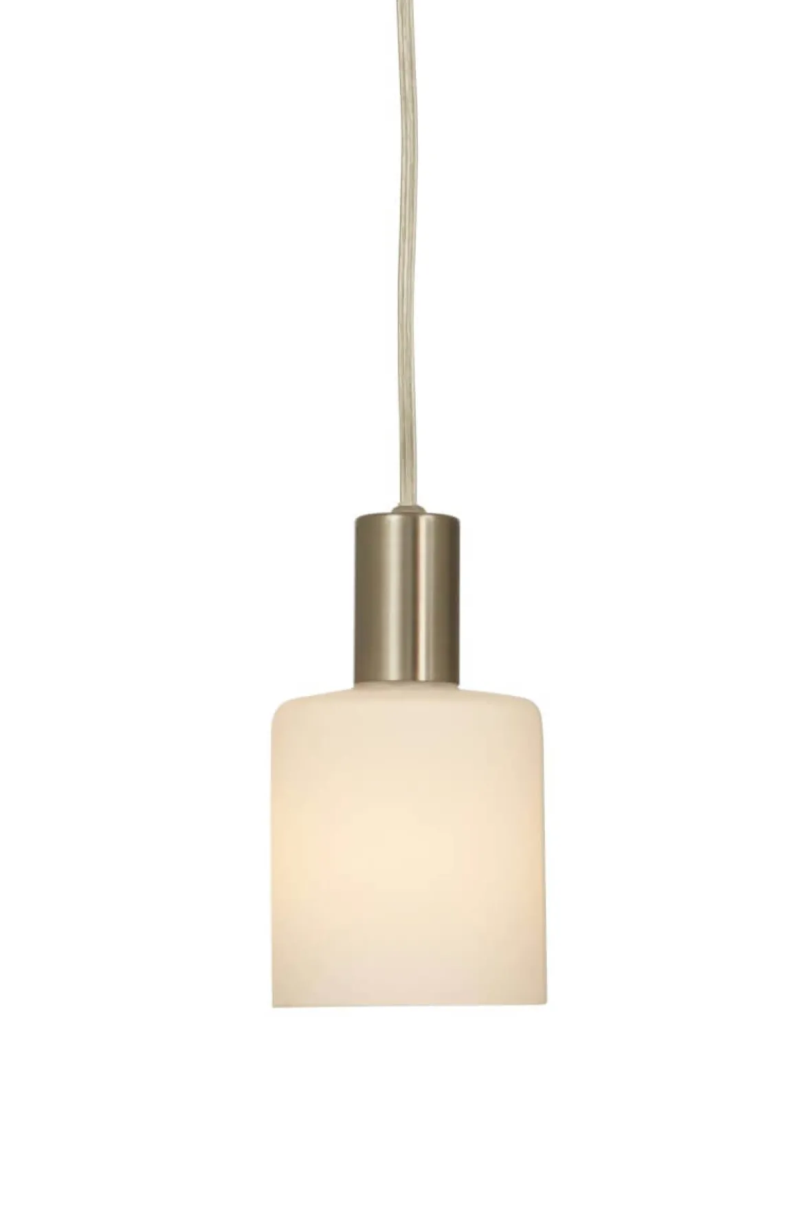 CYLINDER Fönsterlampa 16cm Stål/Vit