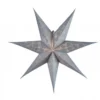 Decorus Pappersstjärna 63 cm Silver