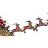 DEERVILLE Panorama Tomtesläde 15LED 48cm Flerfärgad