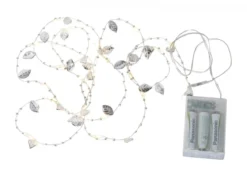 DEW DROP Ljusslinga 200cm 20LED Silver
