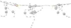 DEW DROP Ljusslinga 190cm Vit