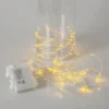 DEW DROP MICRO Ljusslinga Batteri 7,2m 96LED Varmvit/Transparent