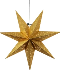 DOT Pappersstjärna 54cm Guld
