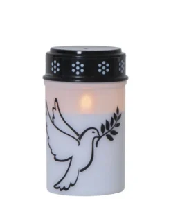 DOVE LED-Gravljus 12,5cm Vit