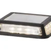 DRIVEWAY Solcells-spotlight 3cm Svart IP44