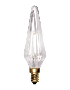 E14 Decoled Dimbar Kron 3W 4000K 300lm LED-Lampa