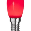 E14 Dekoration Party Päron Röd 0.9W 2lm LED-Lampa