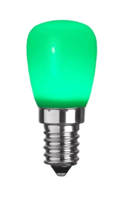 E14 Dekoration Party Päron 0.9W 10lm Grön LED-Lampa