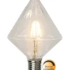 E27 Diamond SoftGlow 165mm 3.2W 2700K 320lm LED-Lampa
