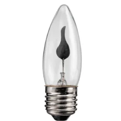 E27 FLICKER FLAME Kronljus 3W 1800K 5lm