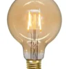 E27 Glob95 Amber 0.75W 2000K 80lm LED-Lampa