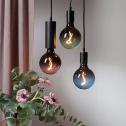 E27 Glob125 Dimbar ColourMix Grön 4W 1800K 65lm LED-Lampa