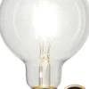 E27 Glob95 Dimbar 4.2W 4000K 470lm Klar LED-Lampa