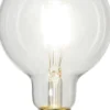 E27 Glob95 Lågvolt 12-24V 2W 2700K 250lm Klar LED-Lampa