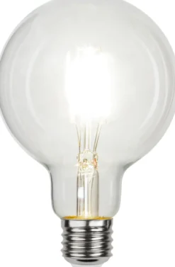 E27 Glob95 Lågvolt 12-24V 2W 2700K 250lm Klar LED-Lampa