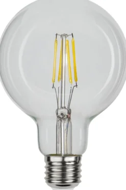 E27 Glob95 Lågvolt 12-24V 2W 2700K 250lm Klar LED-Lampa