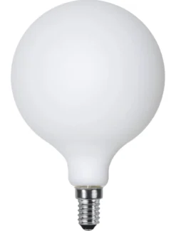 E14 Glob95 Opal 1.5W 2600k 120lm Dimbar LED-lampa