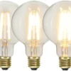 E27 Glob95 3-stegs Dimmfunktion 6.5W 2100k 700lm LED-lampa