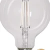 E27 95-Glob Vit Dimbar 7W 2700K 806lm Klar LED-Lampa