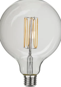 E27 GRACE Glob125 Dimbar Decoled Smoke 3.8W 1800K 200lm LED-Lampa