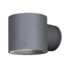 EKERUM Vägglampa Ute 9cm Grå IP44