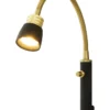 EKETORP Sänglampa Dimbar 40cm Svart/Matt Mässing