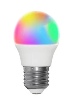 E27 Klot Smart Dimbar RGB 4.9W 470lm LED-Lampa