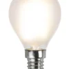 E14 Klot 1.5W 2700K 150lm Frostad LED-Lampa