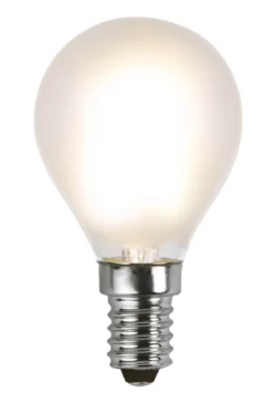 E14 Klot 1.5W 2700K 150lm Frostad LED-Lampa