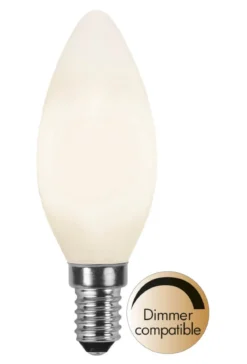 E14 Kronljus Dimbar Opal 3,5W 2700K 250lm LED-Lampa