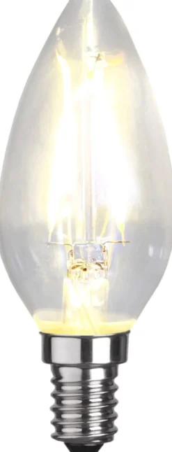 E14 Kronljus 1.5W 2700K 150lm Klar LED-Lampa