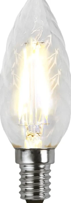 E14 Kron Vriden 1.5W 2700K 150lm Klar LED-Lampa