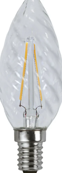 E14 Kron Vriden 1.5W 2700K 150lm Klar LED-Lampa