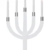 ELIAS Ljusstake 7L 67cm Vit/Silver