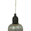 ELIN Fönsterlampa 15cm Svart/Rökgrå