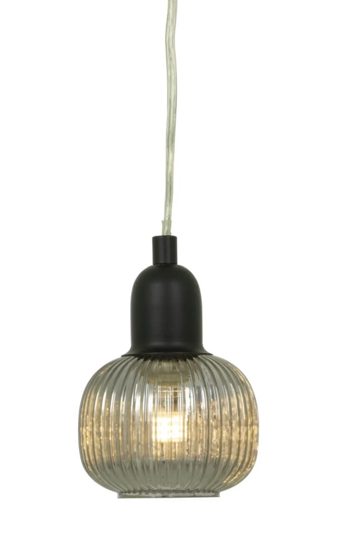 ELIN Fönsterlampa 15cm Svart/Rökgrå