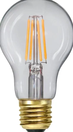 E27 Normal SoftGlow Dimbar 4W 2100K 400lm Klar LED-Lampa
