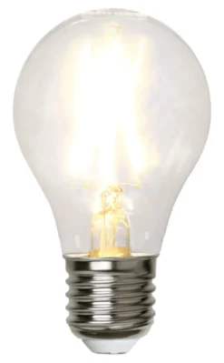 E27 Normal 2W 2700K 220lm Klar LED-Lampa