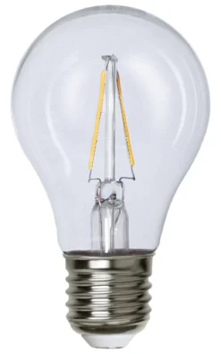 E27 Normal 2W 2700K 220lm Klar LED-Lampa