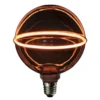 E27 O-LED NERO Horizontal Glob125 Dimbar 1800K LED-Lampa