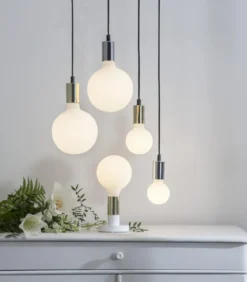 E27 Opal Glob95 5W 2600k 400lm LED-Lampa