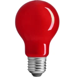 E27 Partylampa Röd 4W 90lm Dimbar