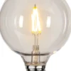 E27 PC Cover Glob95 1W 2200k 90lm LED-Lampa